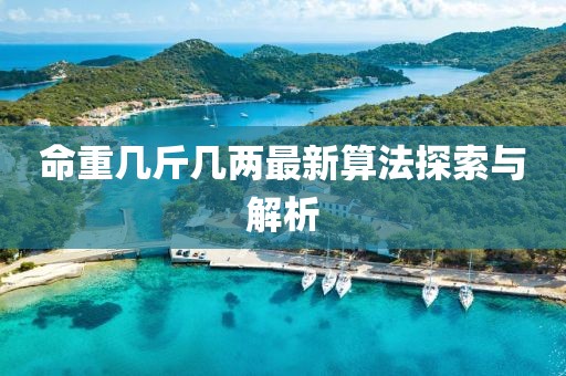 命重幾斤幾兩最新算法探索與解析
