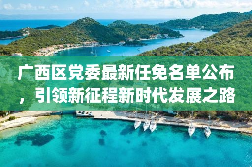 廣西區(qū)黨委最新任免名單公布，引領(lǐng)新征程新時(shí)代發(fā)展之路