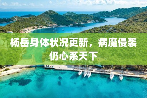 楊岳身體狀況更新，病魔侵襲仍心系天下