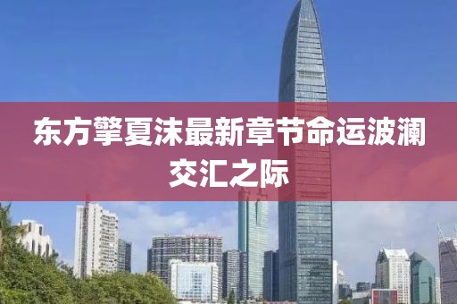 東方擎夏沫最新章節(jié)命運波瀾交匯之際