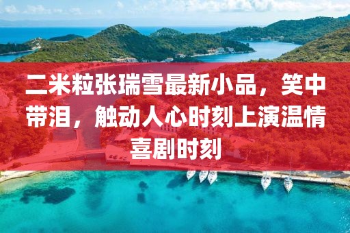 二米粒張瑞雪最新小品，笑中帶淚，觸動(dòng)人心時(shí)刻上演溫情喜劇時(shí)刻