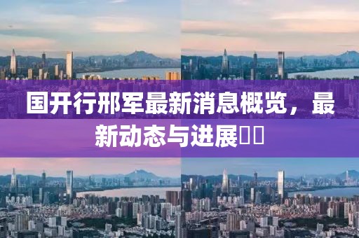 國(guó)開行邢軍最新消息概覽，最新動(dòng)態(tài)與進(jìn)展??