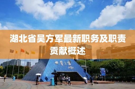 湖北省吳方軍最新職務(wù)及職責(zé)貢獻(xiàn)概述