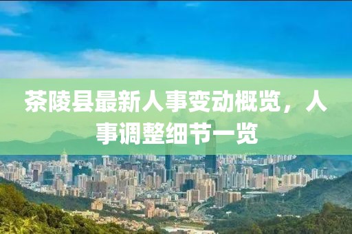 茶陵縣最新人事變動(dòng)概覽，人事調(diào)整細(xì)節(jié)一覽