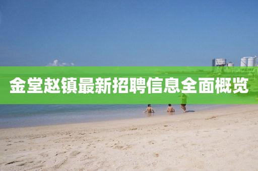 金堂趙鎮(zhèn)最新招聘信息全面概覽