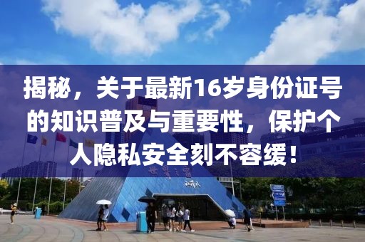 揭秘，關于最新16歲身份證號的知識普及與重要性，保護個人隱私安全刻不容緩！