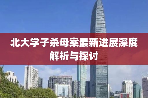 北大學(xué)子殺母案最新進(jìn)展深度解析與探討