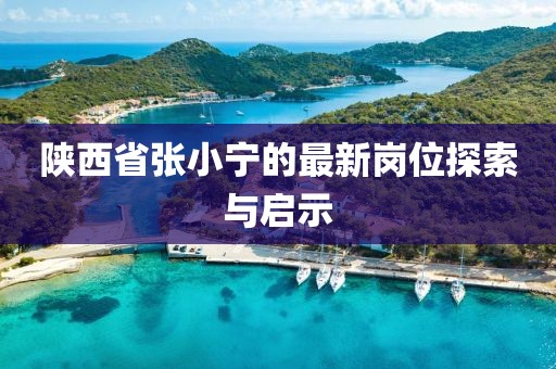 陜西省張小寧的最新崗位探索與啟示