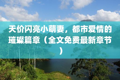 天價(jià)閃亮小萌妻，都市愛(ài)情的璀璨篇章（全文免費(fèi)最新章節(jié)）