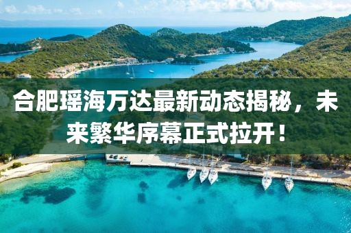 合肥瑤海萬(wàn)達(dá)最新動(dòng)態(tài)揭秘，未來(lái)繁華序幕正式拉開(kāi)！