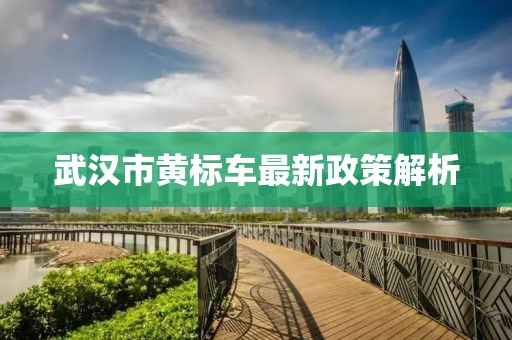 武漢市黃標(biāo)車最新政策解析