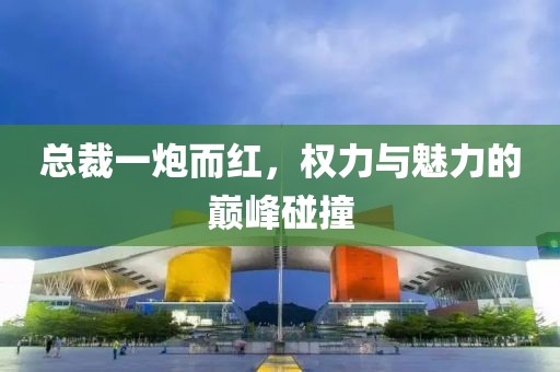 總裁一炮而紅，權(quán)力與魅力的巔峰碰撞