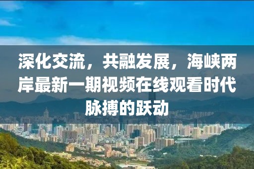 深化交流，共融發(fā)展，海峽兩岸最新一期視頻在線觀看時代脈搏的躍動