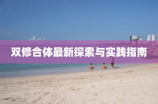 雙修合體最新探索與實(shí)踐指南