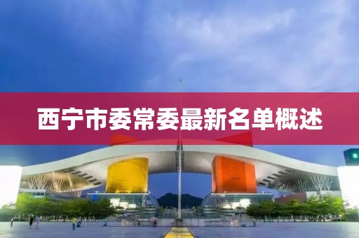 西寧市委常委最新名單概述