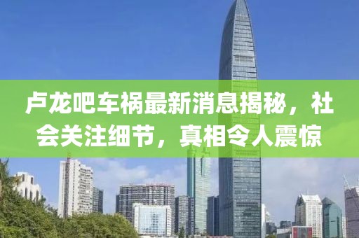 盧龍吧車禍最新消息揭秘，社會關(guān)注細(xì)節(jié)，真相令人震驚